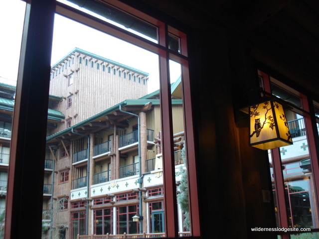 View of Lodge from Dining areas